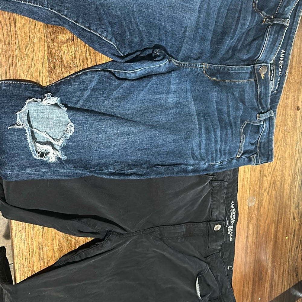 Set of American Eagle next level stretch jeans/leggings. Super comfy!